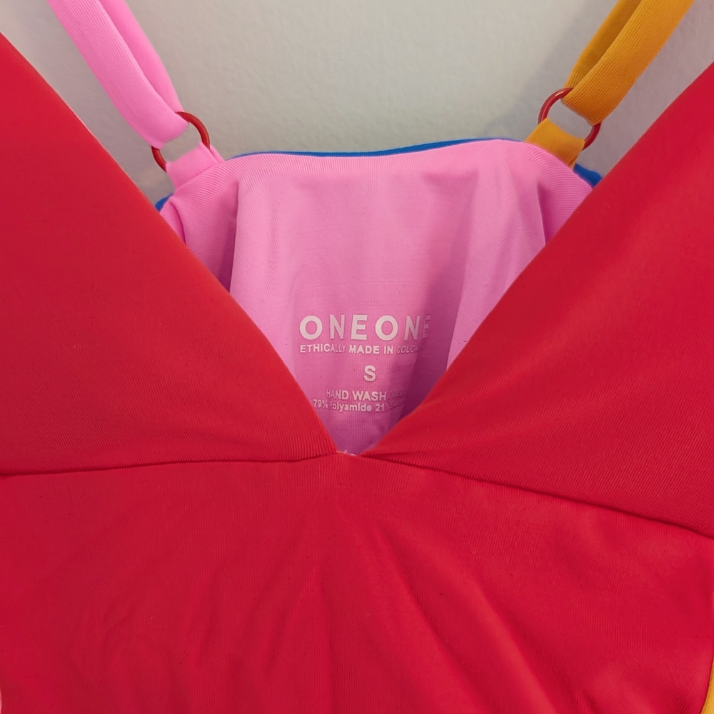 Colorblock One-Piece Swimsuit - Picture 5 of 8